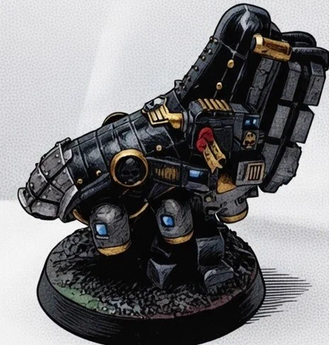 Warhammer 40k Inquisitor Gideon Ravenor as per Dan Abnett's description