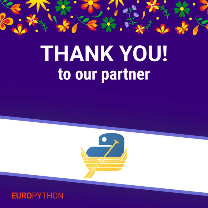 Partner announcement for EuroPython 2026 conference: Python Łódź