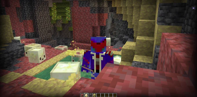 Mega_Spud in a sulfur cave!