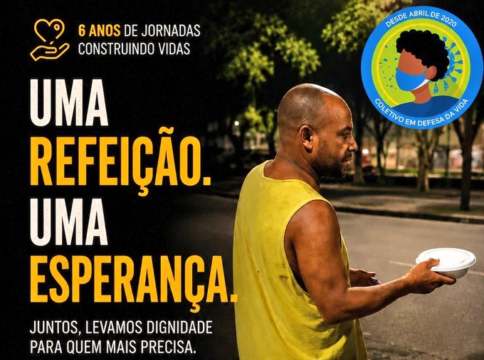 Vamos unir forças e conseguir entregar refeições e agasalhos na noite deste domingo.

Durante os últimos 2 dias não conseguimos. Vamos retomar neste domingo? 
