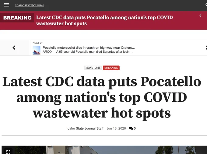 BREAKING: Latest CDC data...