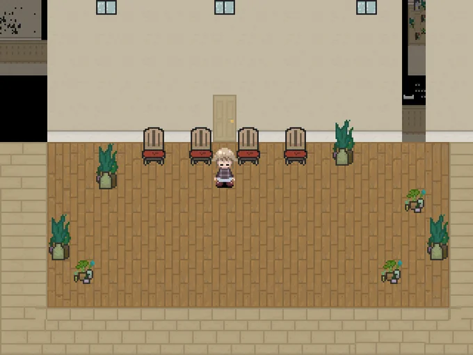 fangame: Yume 2kki (2007) location: irregular apartments