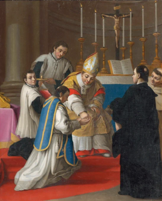Sacrament of Holy Orders by Pietro Longhi 1757