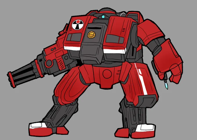 To'mas personal battlesuit; Crimson Tombstone Mk. IV