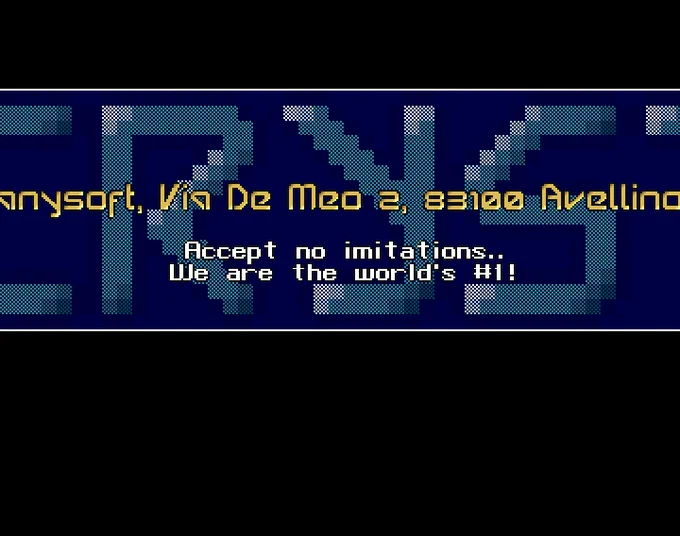Screenshot of "Ancient Games" - Crack: Crystal (CSL) - Published by Energize on Commodore Amiga (1991)