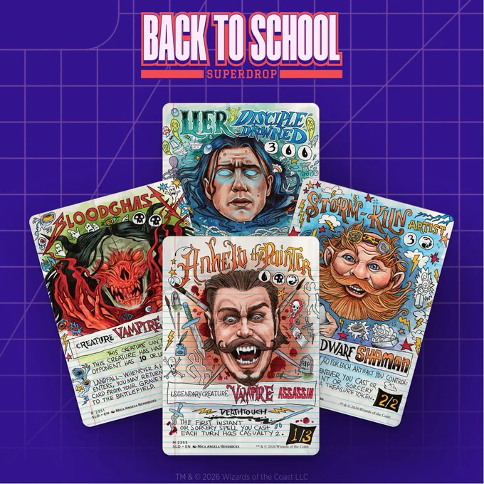 マジック：ザ・ギャザリング Secret Lair Back to School Superdrop Notebook Genius【クレジットカード決済限定】