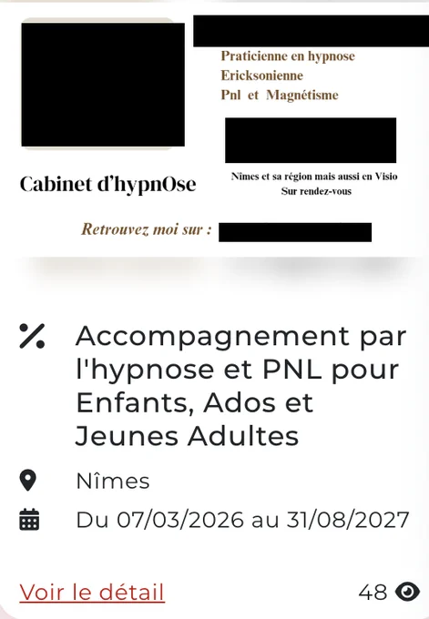 capture praticienne en hypnose eriksonienne PNL et magnétisme 