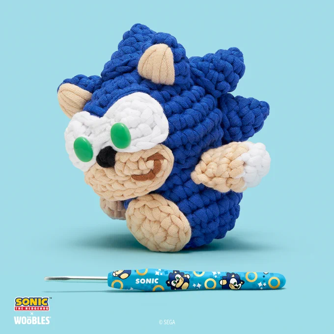 Sonic the Hedgehog Wooble with hook