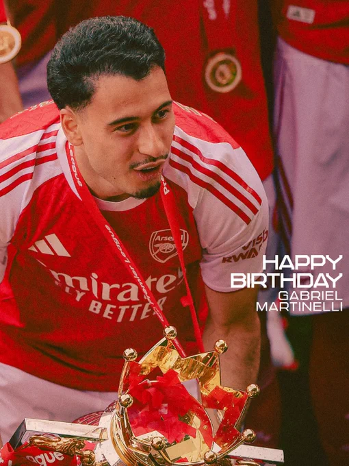 Happy birthday, Gabriel Martinelli!