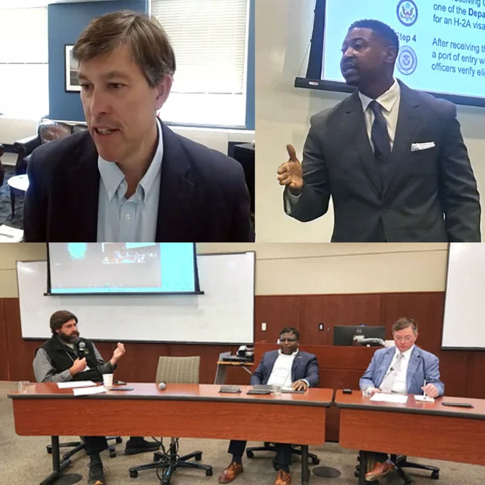 Composite image of speakers at Mid-South Conference
