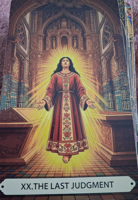 The Last Judgement 
The Glimmering Path Tarot 