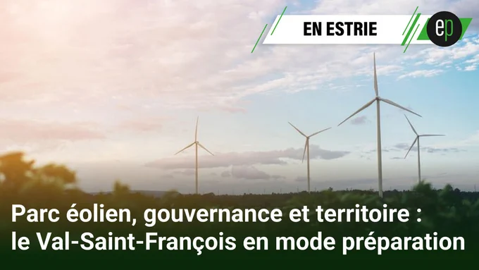 La #MRC du #ValSaintFrançois continue ses #Démarches pour développer des #ProjetsdÉnergiesdRenouvelables suite à l'#AppeldOffresdHydroQuébec en avril 2026, avec 4 #EntreprisesIntéressées (Éolectric, Natural Forces, BluEarth, Innergex) rencontrées, un #GuideD'Encadrement publié en décembre 2025, un #ComitéDirecteurSurlesÉnergies créé en 2024, une réflexion active sur la #Gouvernance et les #ModèlesdeGestion, une visite au #ParcÉolienPierredelSaurel pour apprentissage, et une #DécisionPrévueEnAoût2026 pour établir les règles d'encadrement des projets éoliens en #Estrie, #ValSaintFrançois.